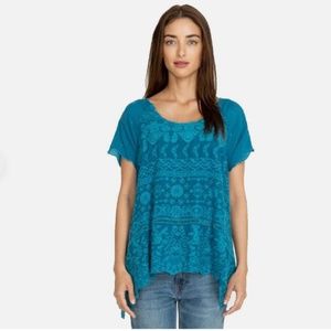 Johnny Was Blue Tunic (NWT)